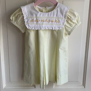 Brand New / Lullaby Set Yellow Duck Dress 18mo